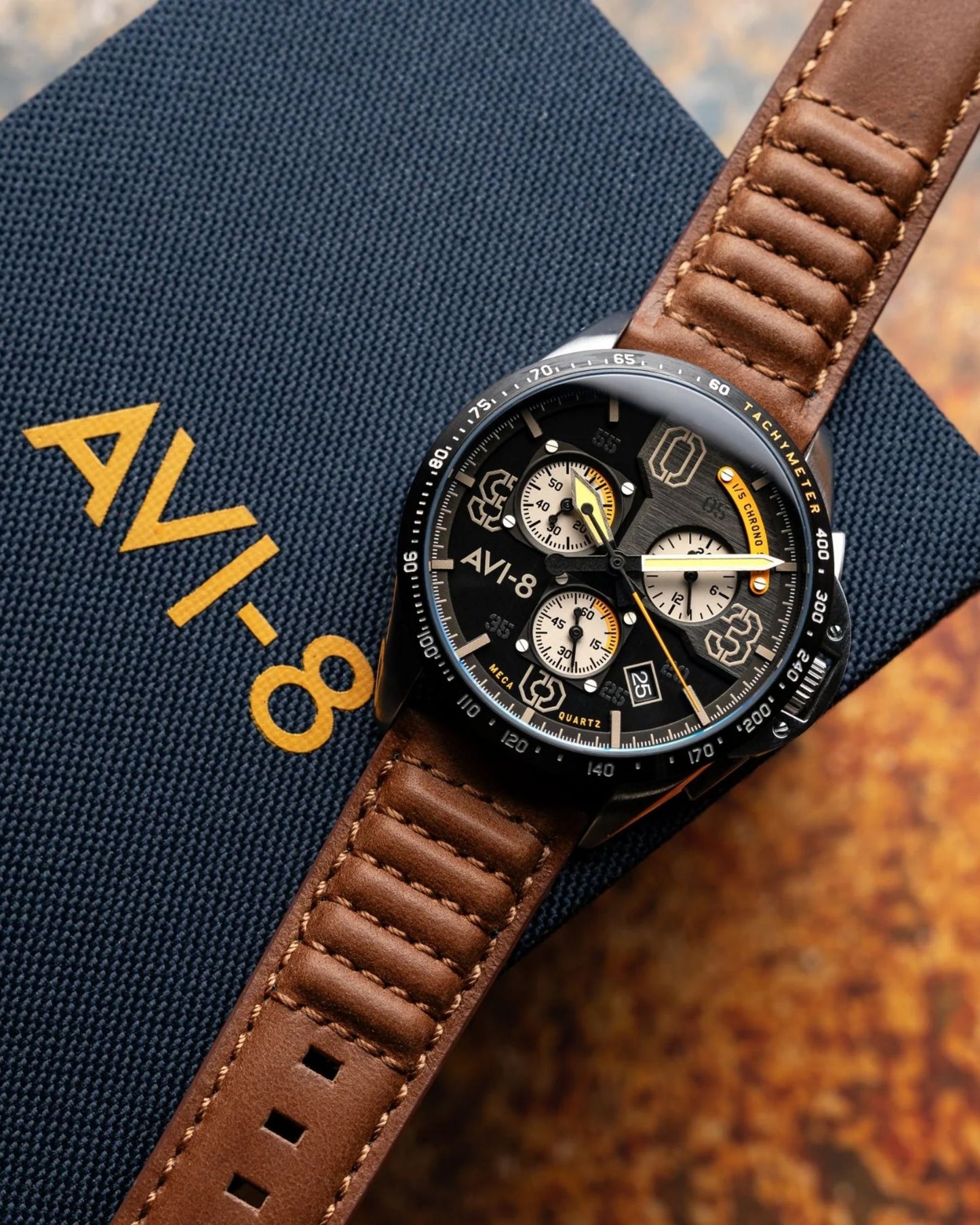 AVI-8 IWM P-51 Mustang Chronograph Watch