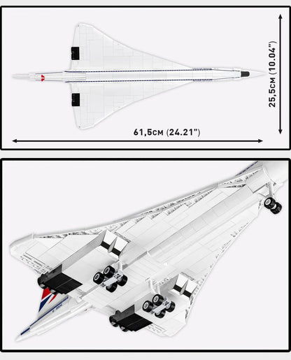 COBI Concorde Brick Set