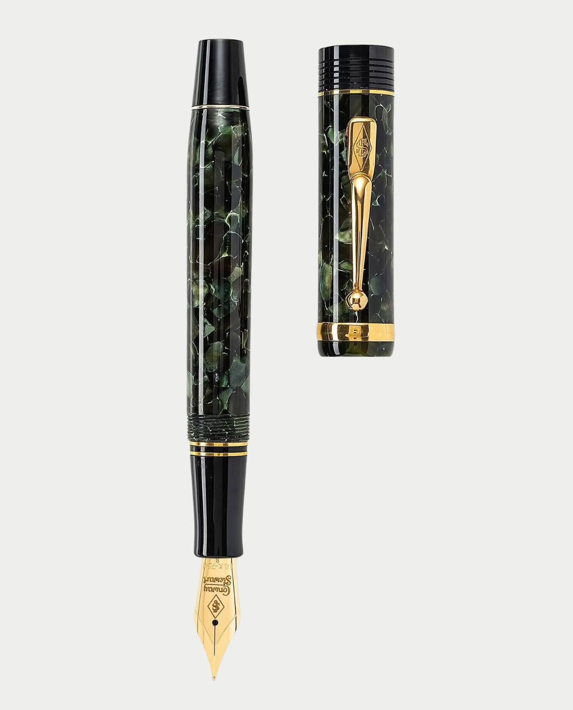 Conway Stewart Churchill Green Pen
