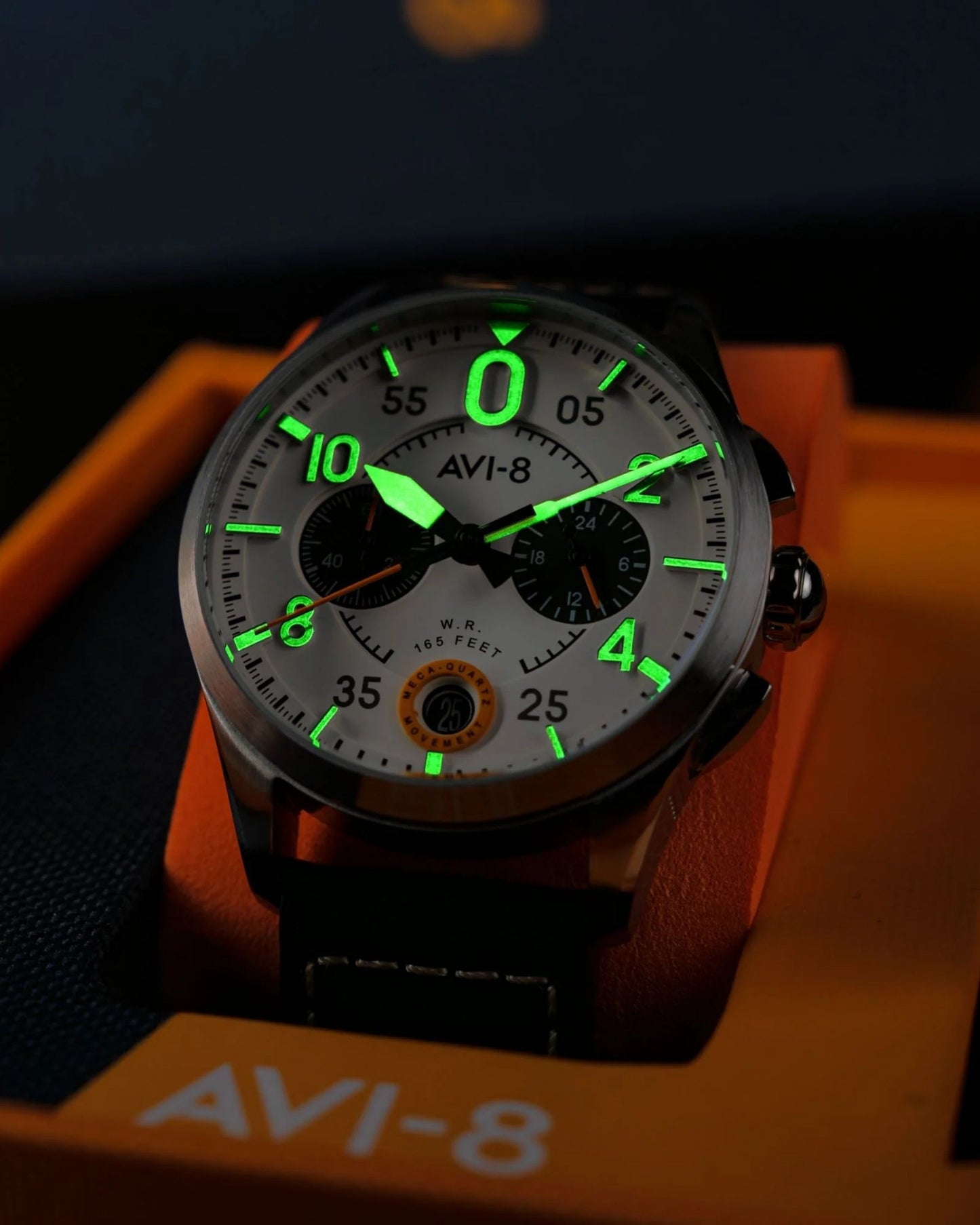 AVI-8 IWM Spitfire Lock Chronograph Watch