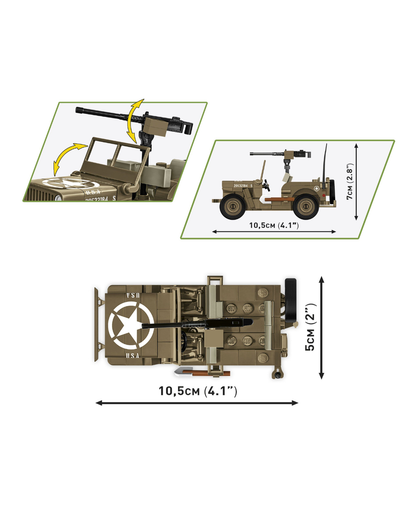 Willys MB Brick Set COBI Jeep