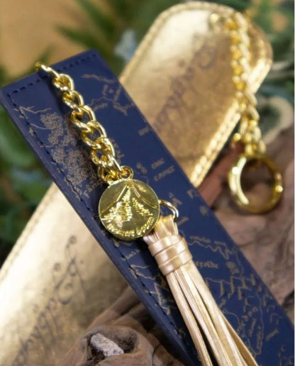 Middle-Earth Map and Elven Script Bookmark Set