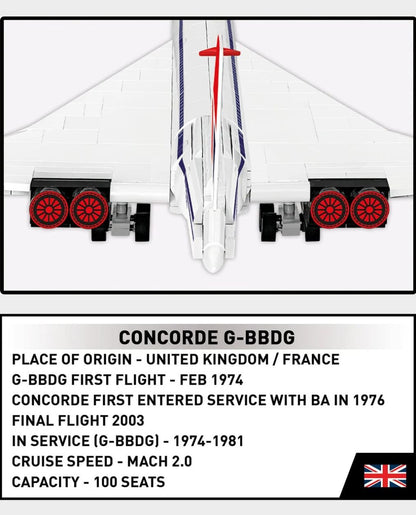 COBI Concorde Brick Set