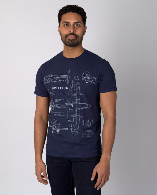 Spitfire Blueprint T-Shirt