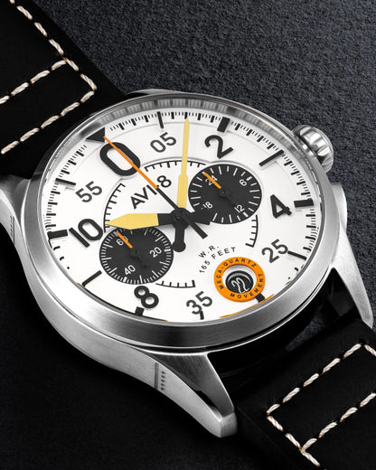 AVI-8 IWM Spitfire Lock Chronograph Watch