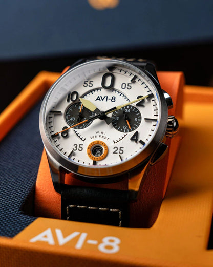 AVI-8 IWM Spitfire Lock Chronograph Watch