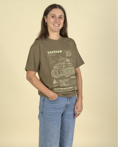 Sherman Tank T-shirt