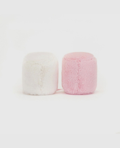 Jellycat Pink and White Marshmallows