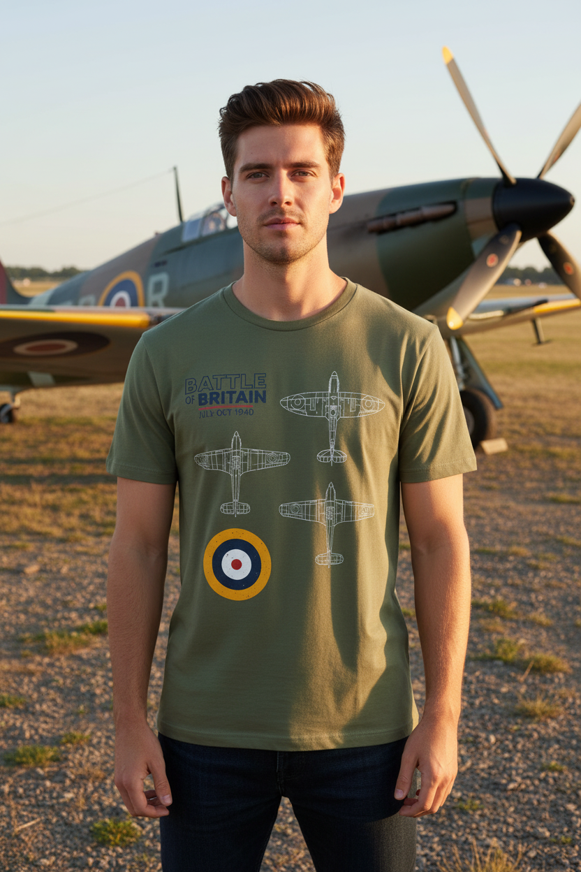 Battle of Britain Green T-Shirt