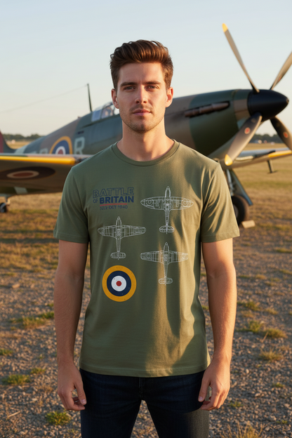 Battle of Britain Green T-Shirt