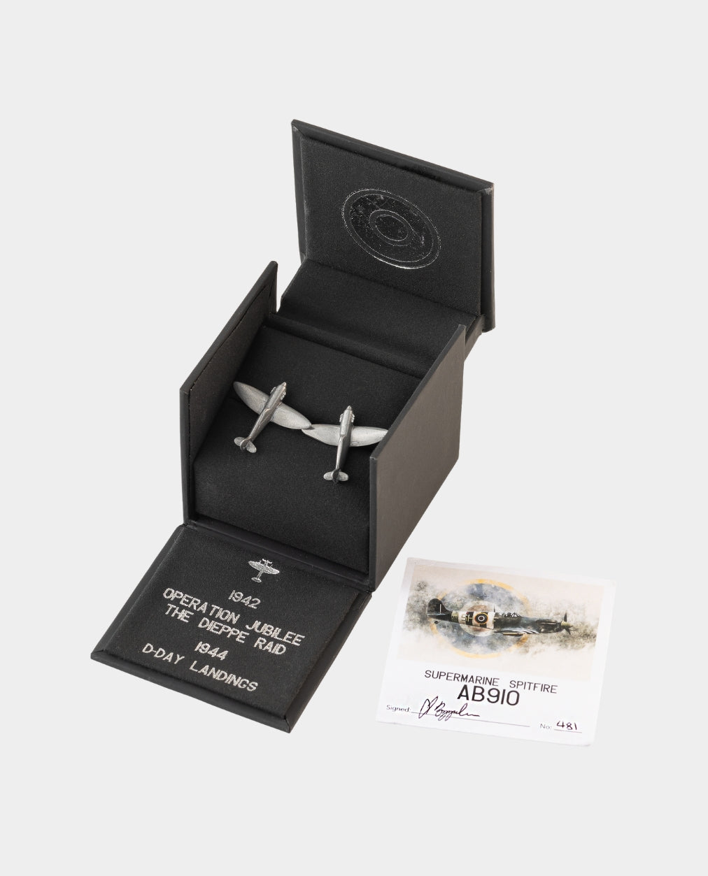 AB910 Spitfire Cufflinks
