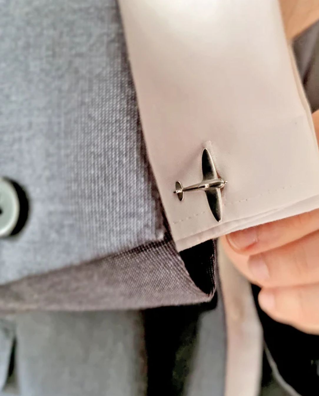 AB910 Spitfire Cufflinks
