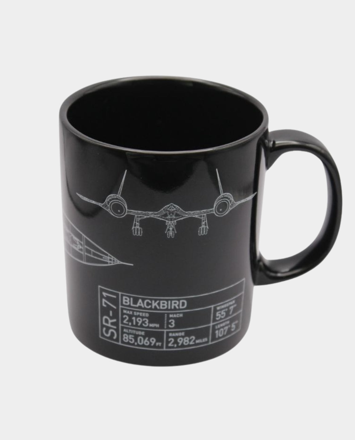 Blackbird Blueprint Ceramic Mug