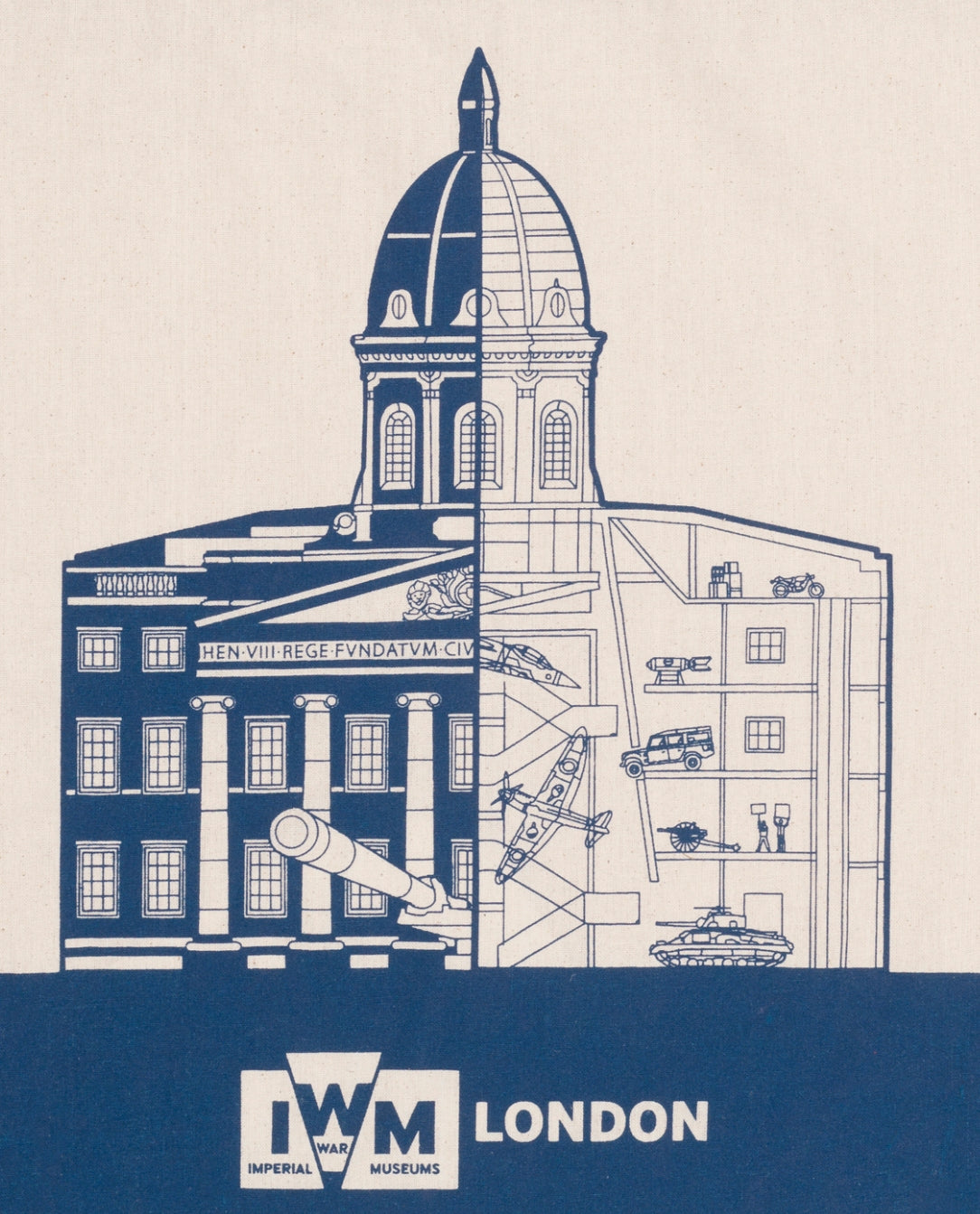 ★日本未入荷★ロンドン【Imperial War Museum】外観トート IWM London Tote Bag | IWM London | IWM Shop