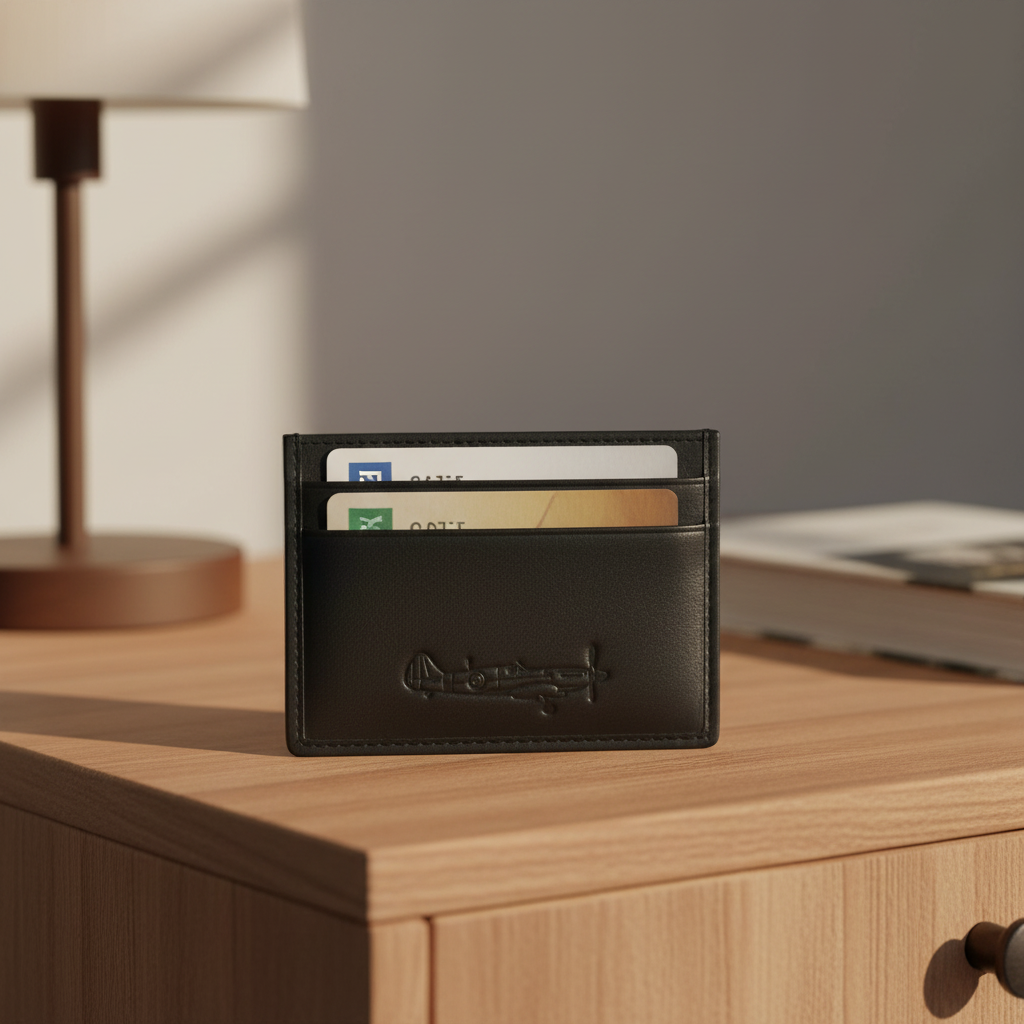 Spitfire Leather Card Holder