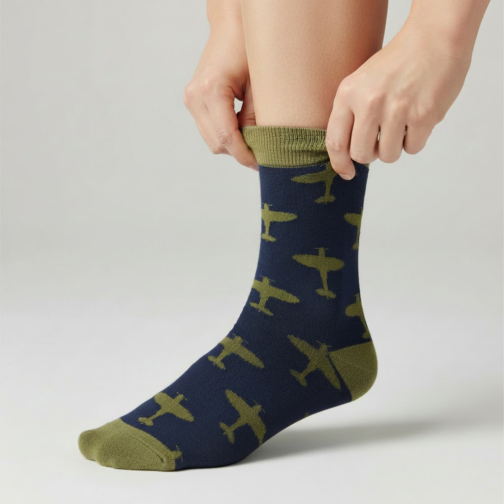 Organic Cotton Spitfire Socks