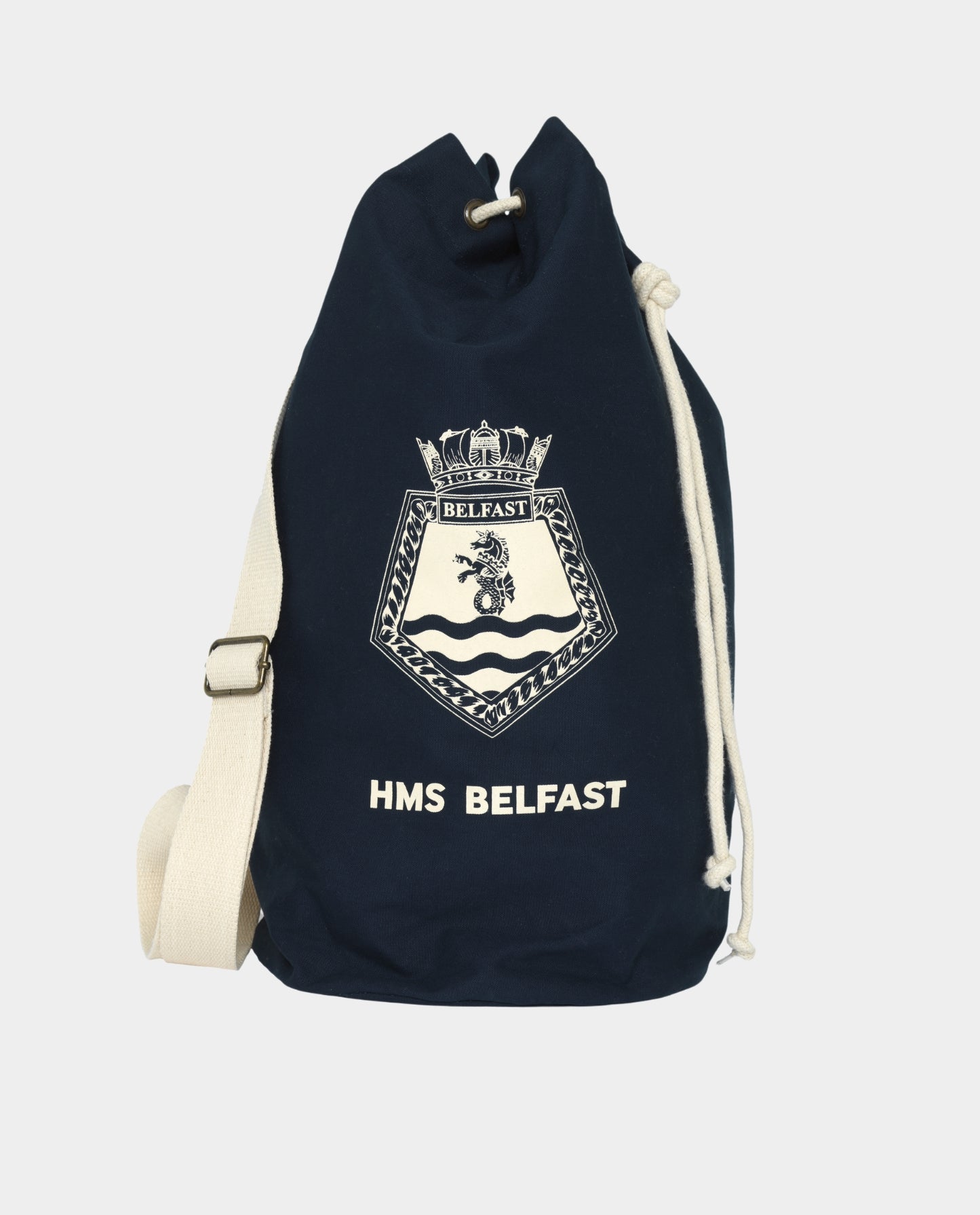 HMS Belfast Duffle Bag | Drawstring Duffle Bag | IWM Shop