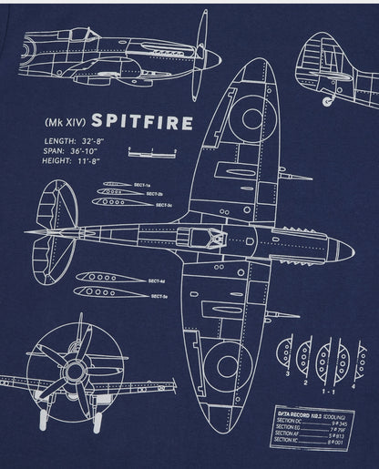 Spitfire Canvas Messenger Bag & T-Shirt