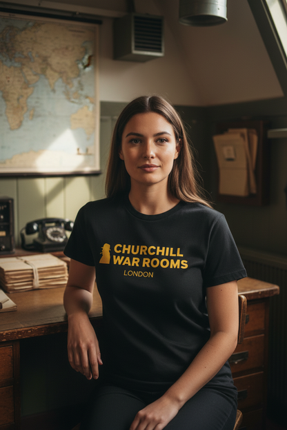 Churchill War Rooms Organic Cotton T-Shirt