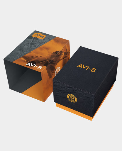 AVI-8 IWM Hurricane Carey Dual Time Watch