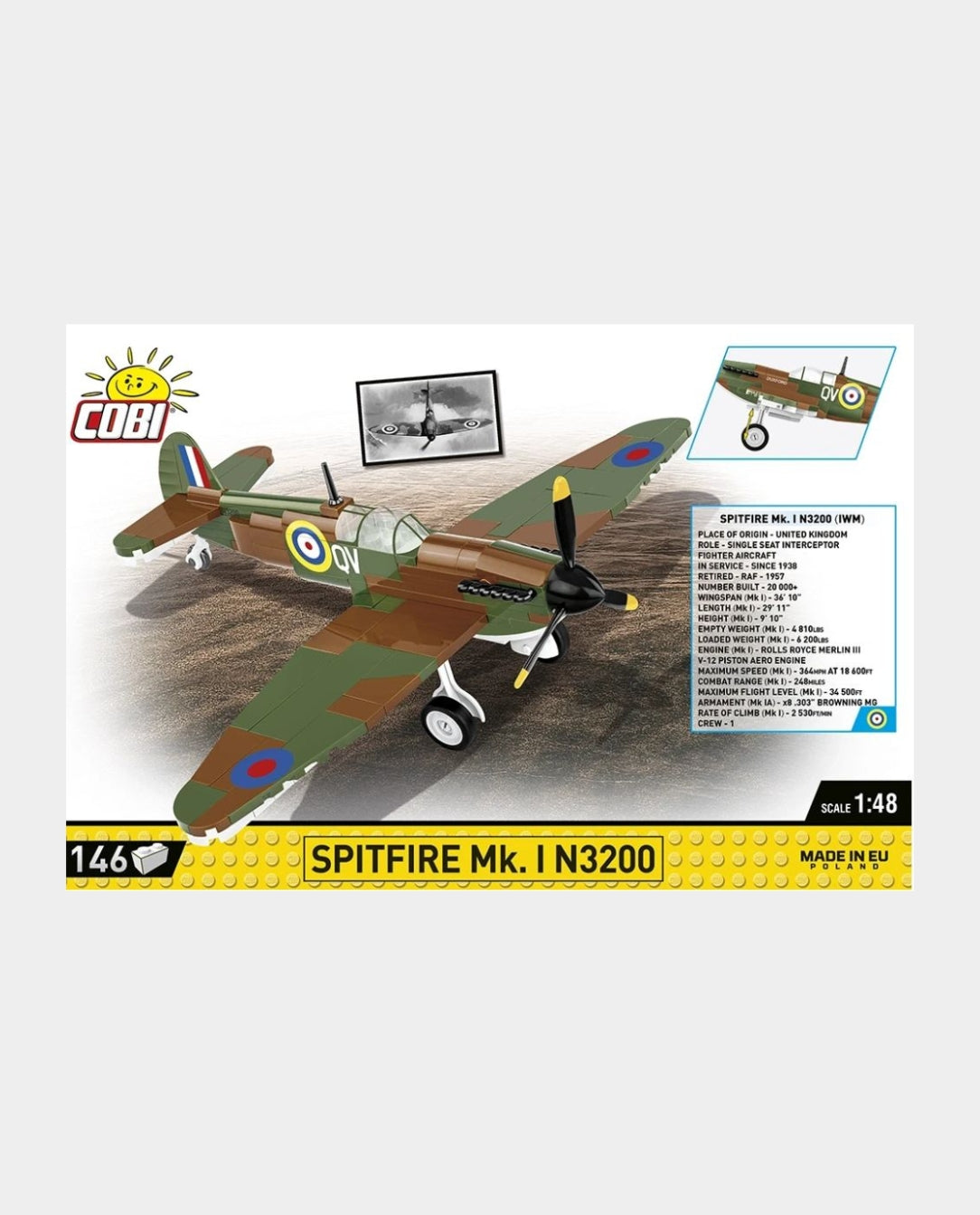 COBI Spitfire | LEGO Spitfire Inspired