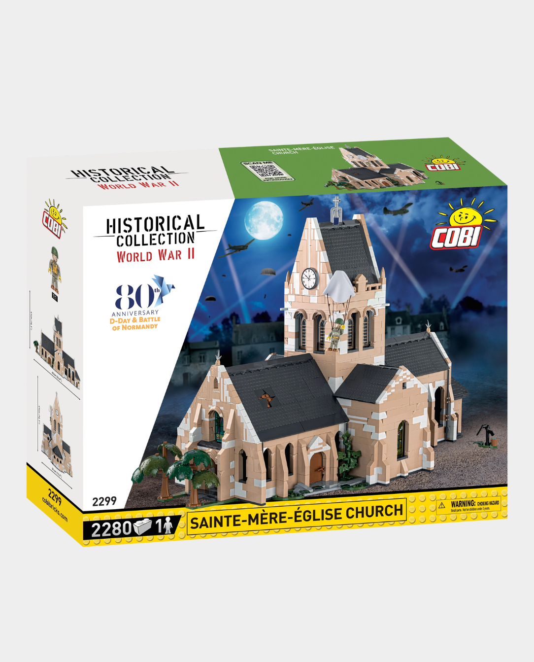 Sainte-Mère-Église Church Brick Set (COBI)
