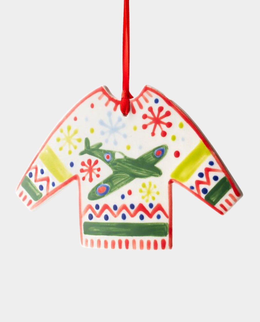 Ceramic Christmas Jumper Decoration
