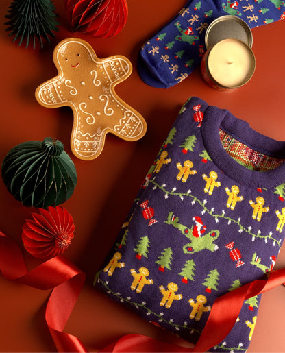Ceramic Gingerbread Man Plate