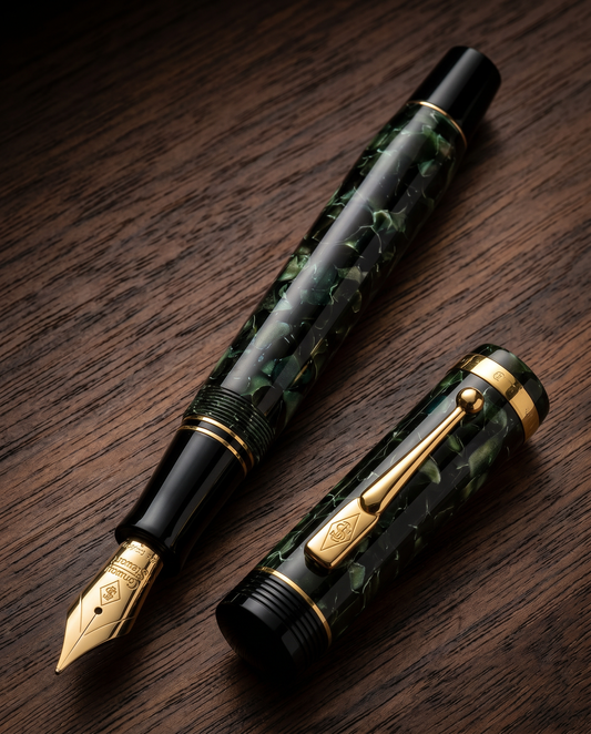Conway Stewart Churchill Green Pen