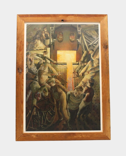 Limited Edition Stanley Spencer Frame with facsimile Print