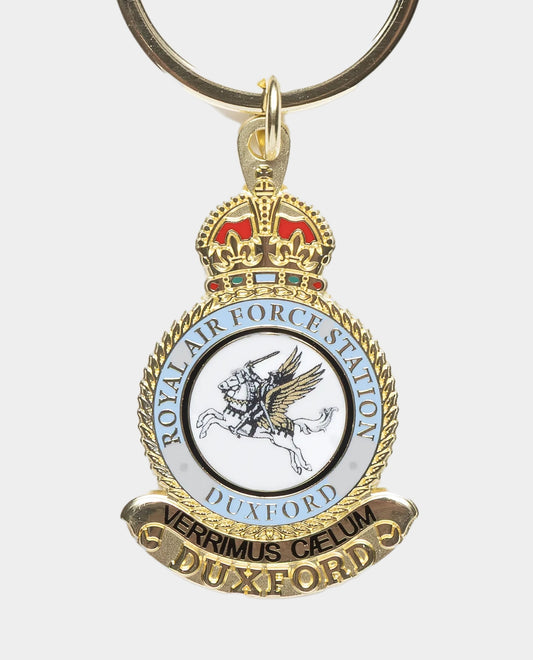 Duxford Crest Keyring