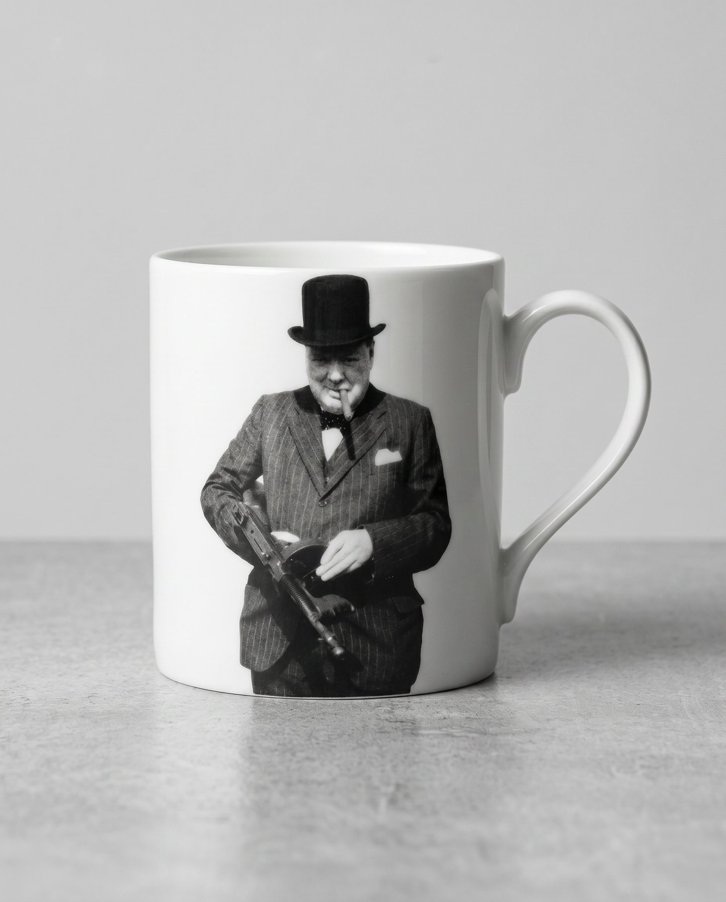 Churchill Tommy Gun Mug