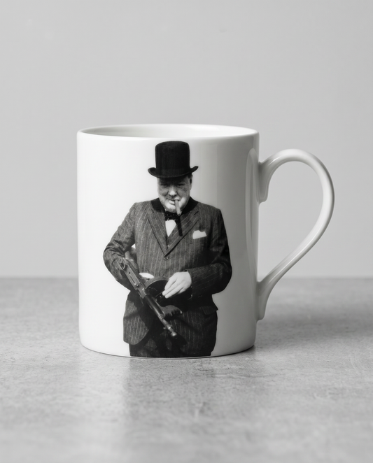 Churchill Tommy Gun Mug