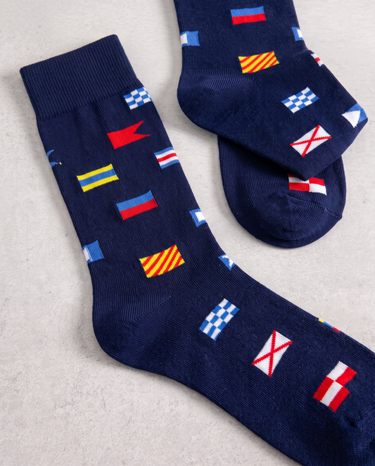Signal Flag Socks