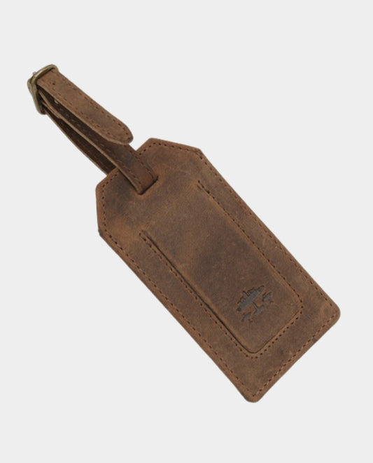 Lancaster Leather Luggage Tag