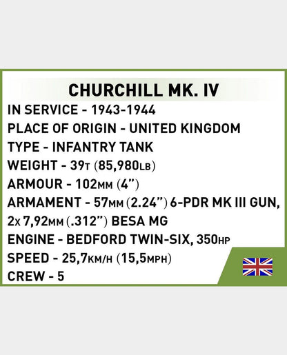 COBI Churchill MkIV Brick Set