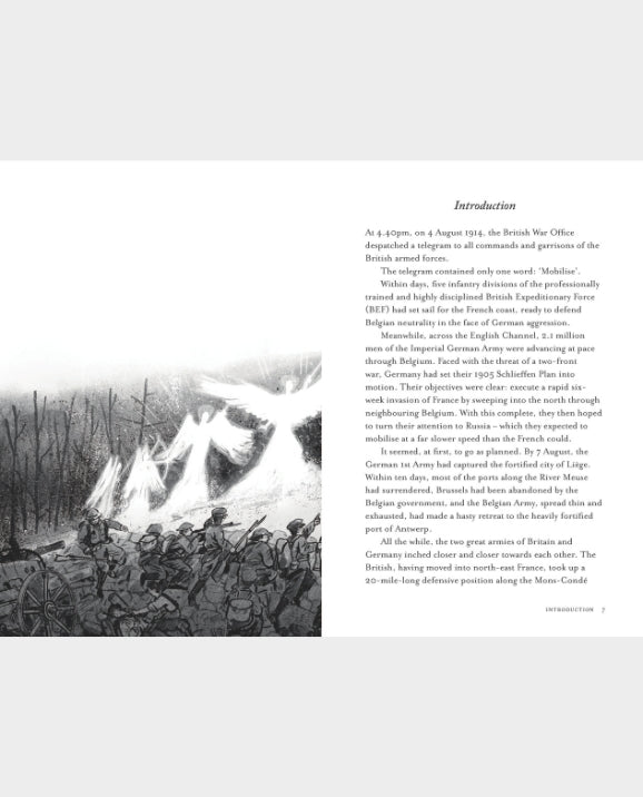 A printed page from a book or magazine showing an article titled 'Introduction' with dense black text on a white page and a small black-and-white illustration at the bottom left.