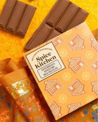 Gingerbread & Honeycomb Milk Chocolate