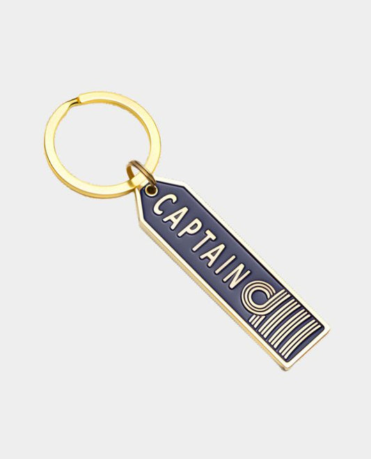 Captain Metal Keyring