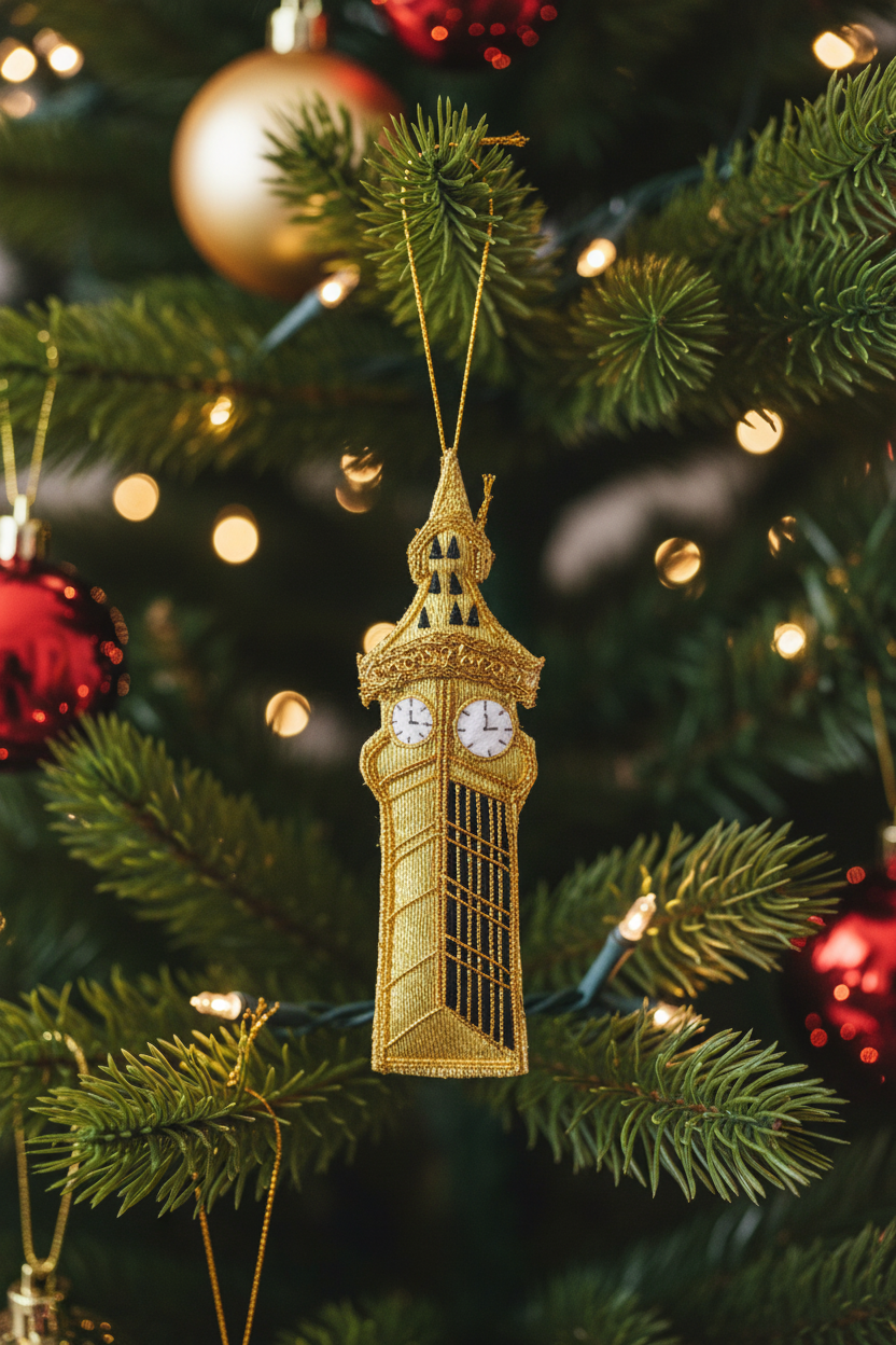 Felt Big Ben Decoration