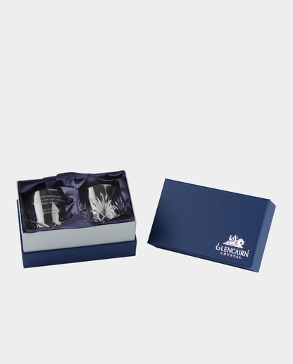 Crystal Whisky Glasses Set Of 2