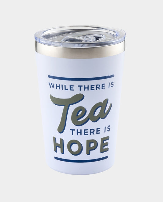 While There Is Tea There Is Hope Travel Cup 330ml