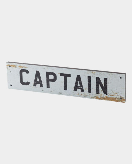 Captain Wooden Sign