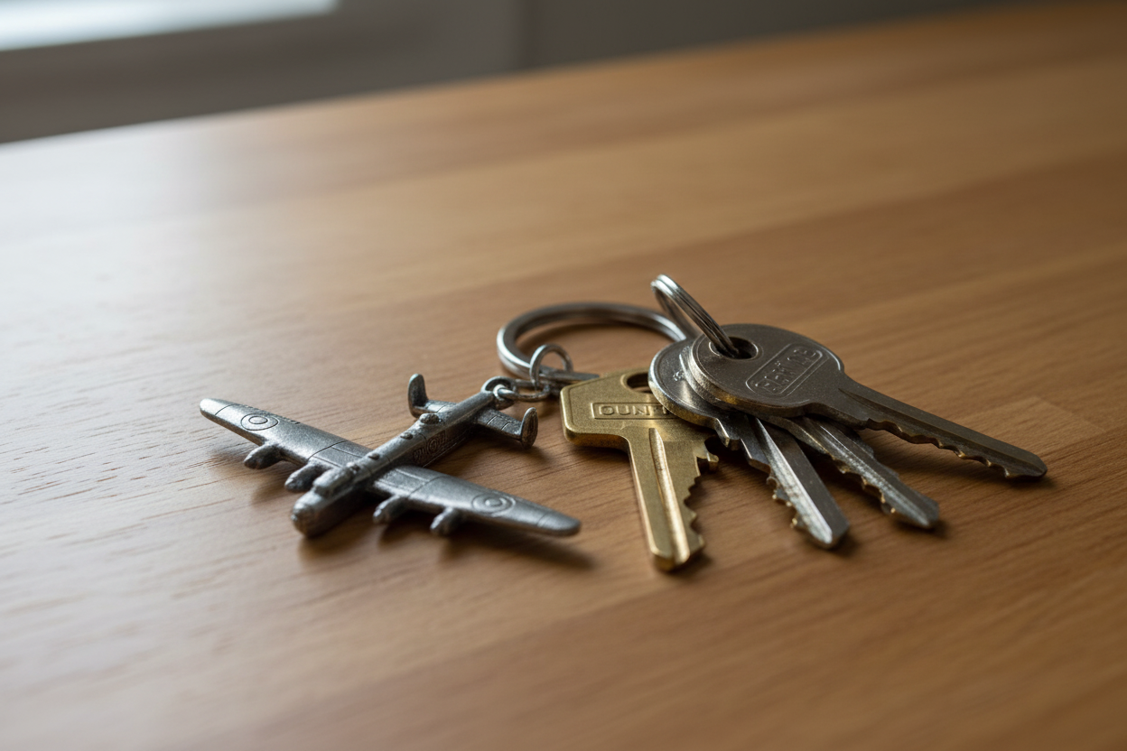 Lancaster Keyring