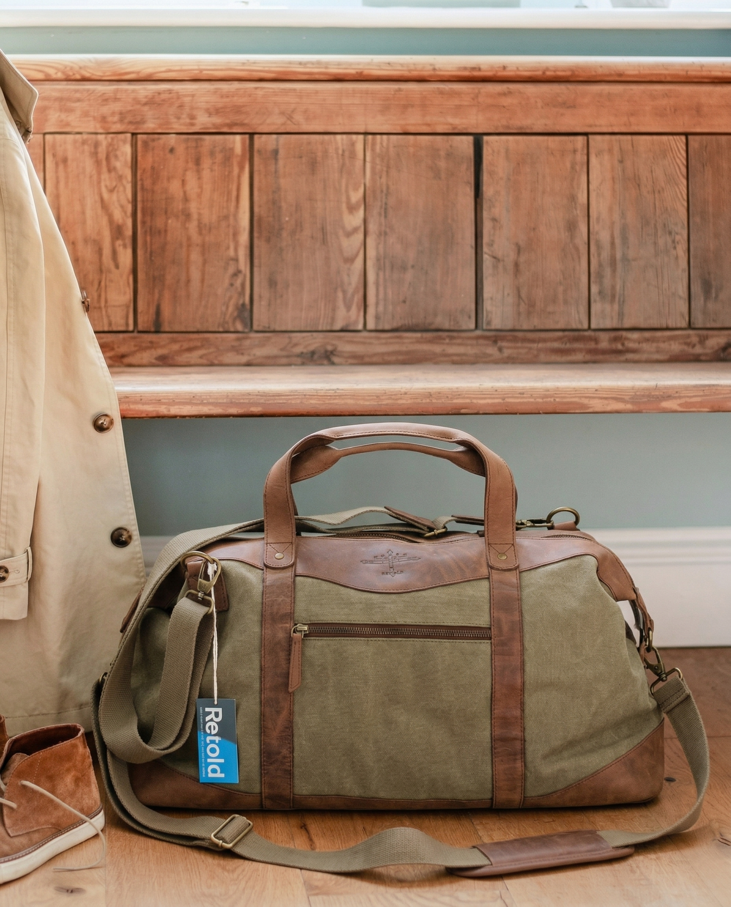 Lancaster Canvas Holdall Bag