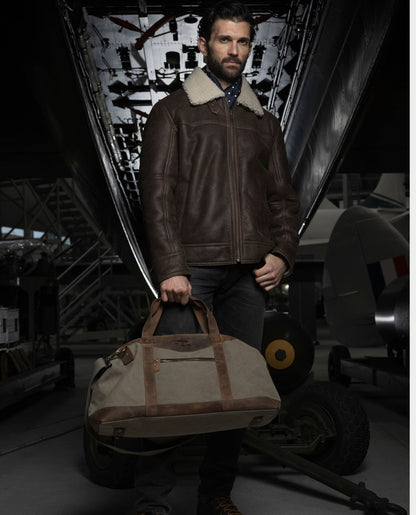 Lancaster Canvas Holdall Bag