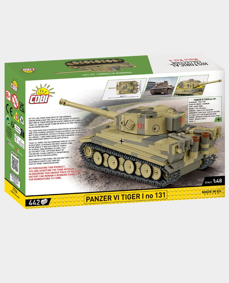 COBI Panzer VI Tiger I no 131 Brick Set