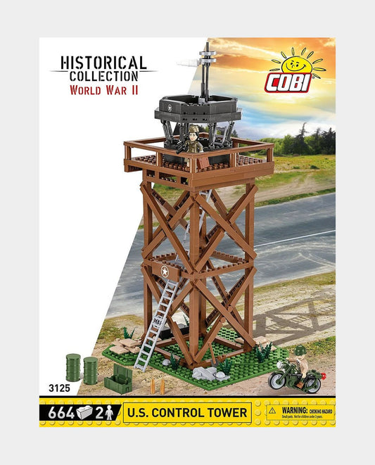 COBI U.S. Control Tower Brick Set