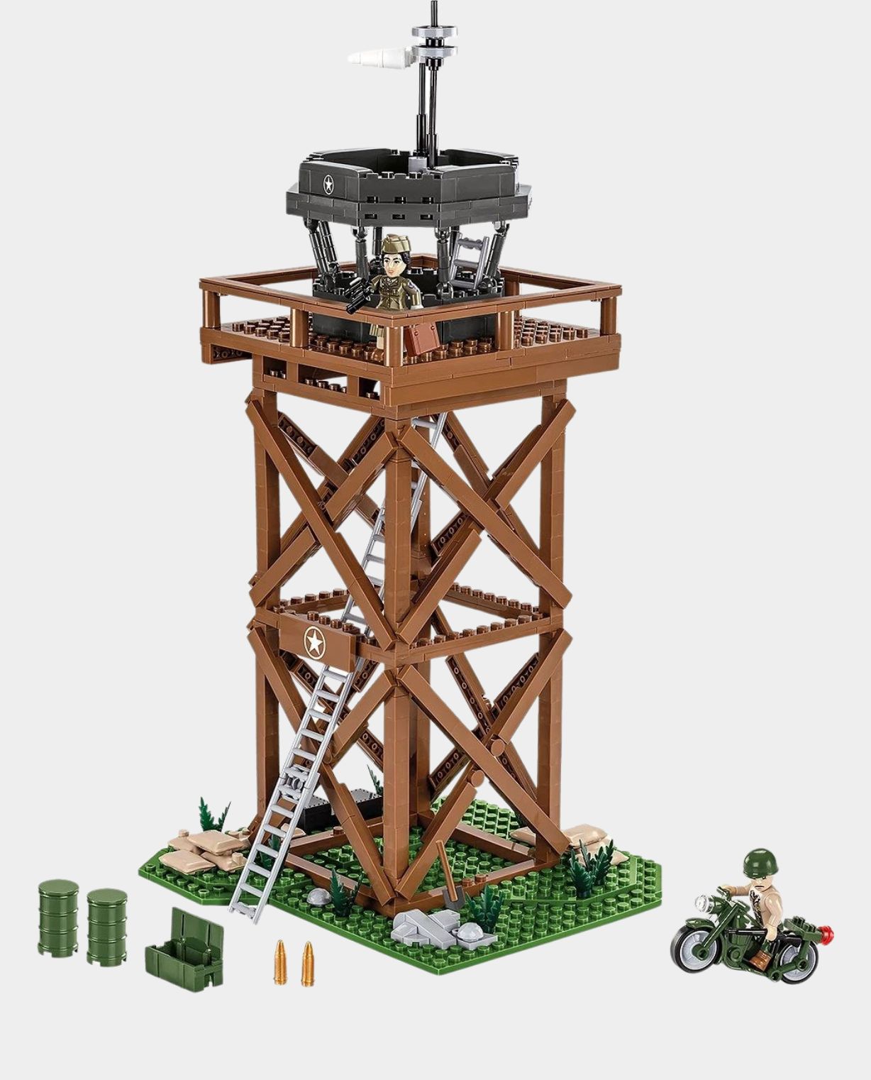 COBI U.S. Control Tower Brick Set