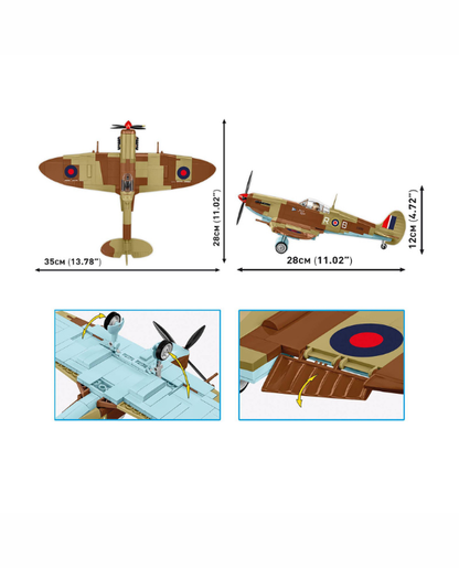 COBI Supermarine Spitfire Mk IX